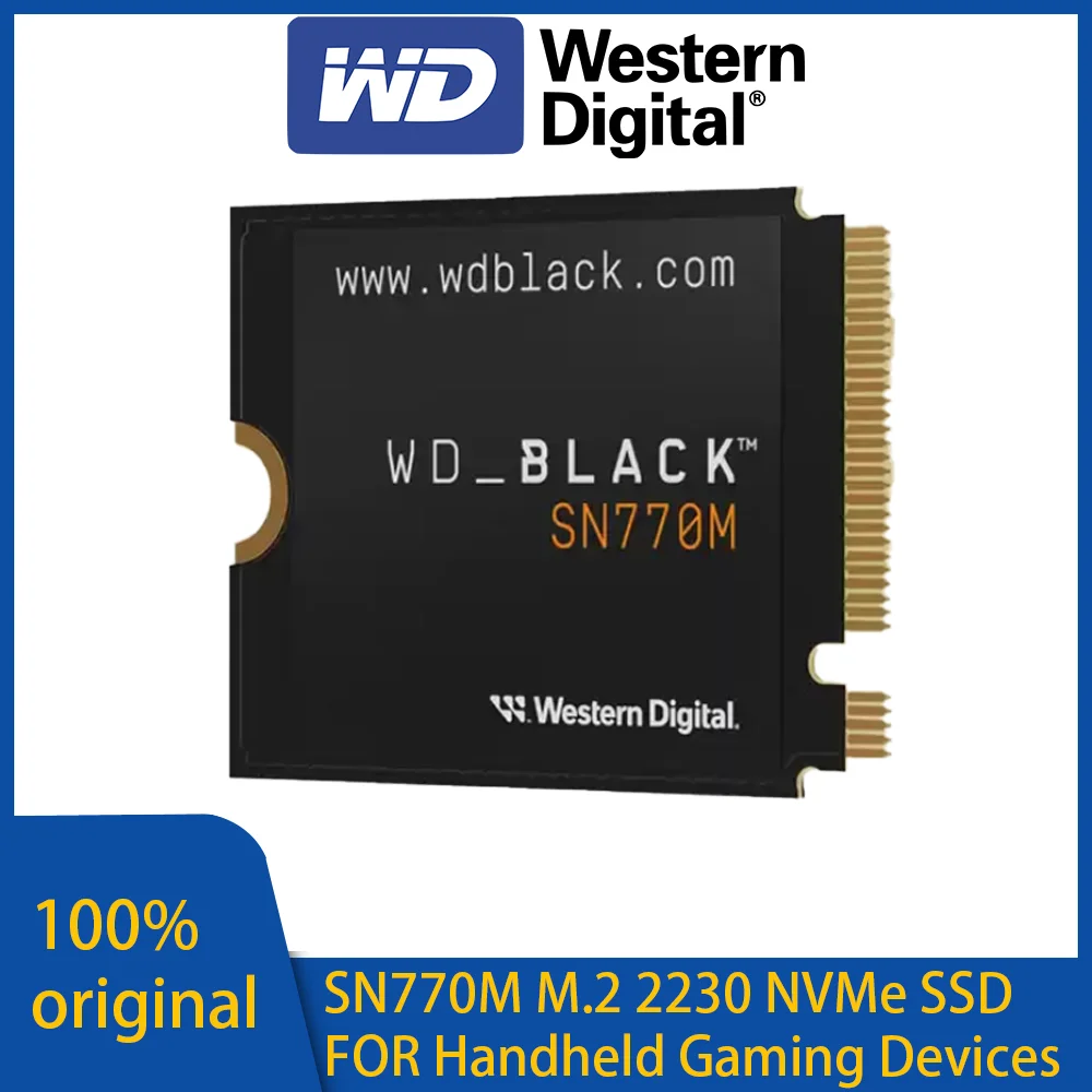   WD_BLACK NVMe SSD M.2 2230  SSD, ִ 5000 MB/s SSD ӵ, ޴  ġ, TLC 3D NAND, SN770M